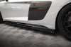 Maxton Design Seitenschweller Cup Leisten V.2 +Flaps für Audi R8 4S Mk2 Facelift