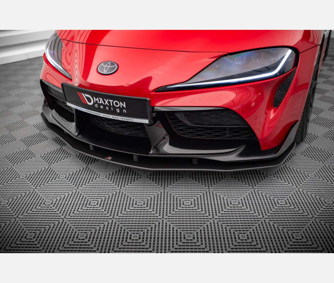 MAXTON DESIGN Street Pro Spoilerlippe für Toyota Supra Mk5