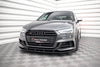 Lèvre de spoiler Street Pro Cup pour Audi S3 Sportback 8V Facelift 