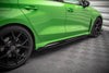 MAXTON DESIGN Street Pro Seitenschweller Ansatz Cup Leisten + Flaps für Audi RS3 Limousine 8Y schwarz