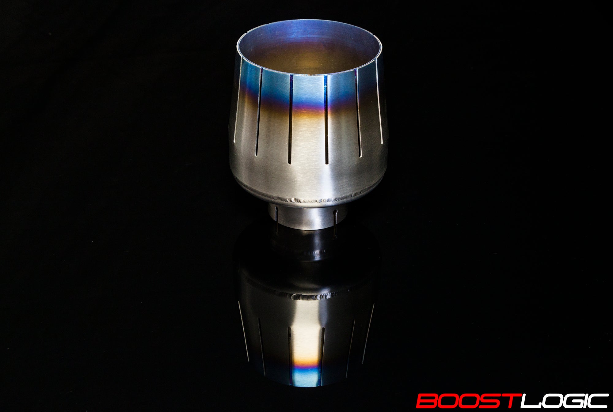 Boost Logic F16 Titanium Tailpipe Set Nissan R35 GT-R 09+ 