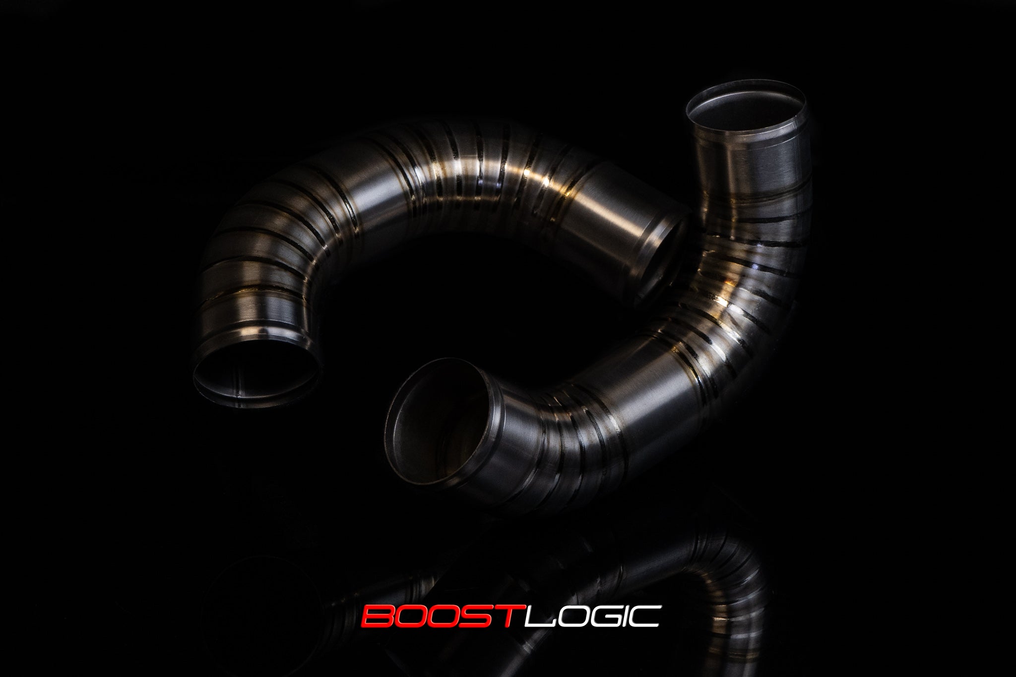 Boost Logic U Pipes in Titan Nissan R35 GT-R